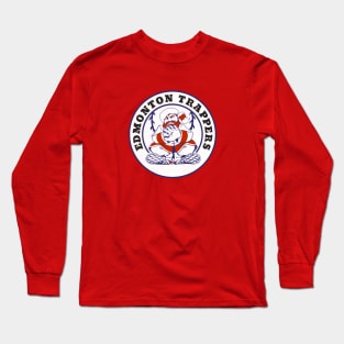 Vintage Edmonton Trappers Baseball Long Sleeve T-Shirt